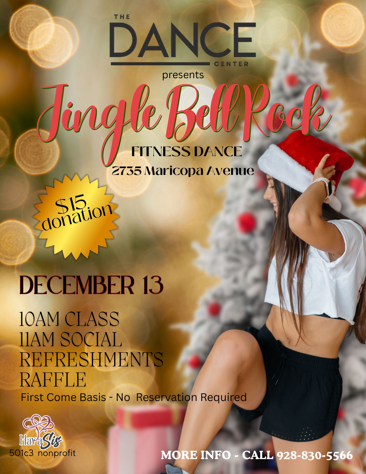 HAVASIS JINGLE BELL ROCK FITNESS CLASS